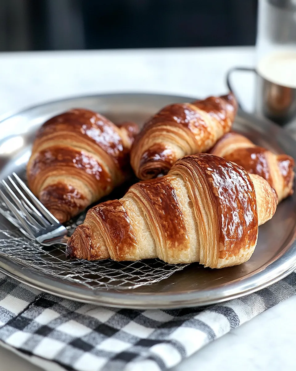 Delicious Whole Wheat Croissants dish photo