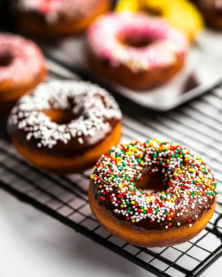 Homemade Whole Wheat Greek Yogurt Donuts photo