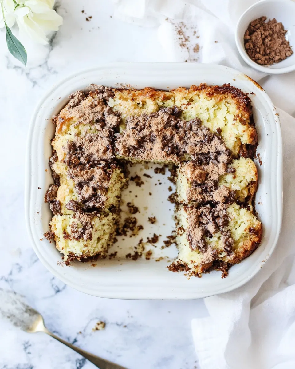 Delicious Zucchini Bread Coffee Cake. plate image